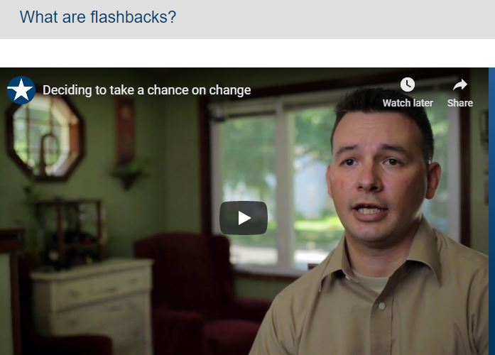 What are flashbacks?