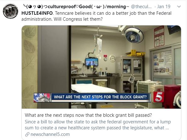 What are the next steps now that the block grant bill passed?