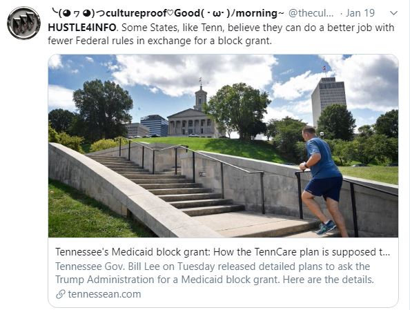 Tennessee's Medicaid block grant: How the TennCare plan is supposed to work